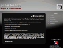 Tablet Screenshot of jeanbal.tv